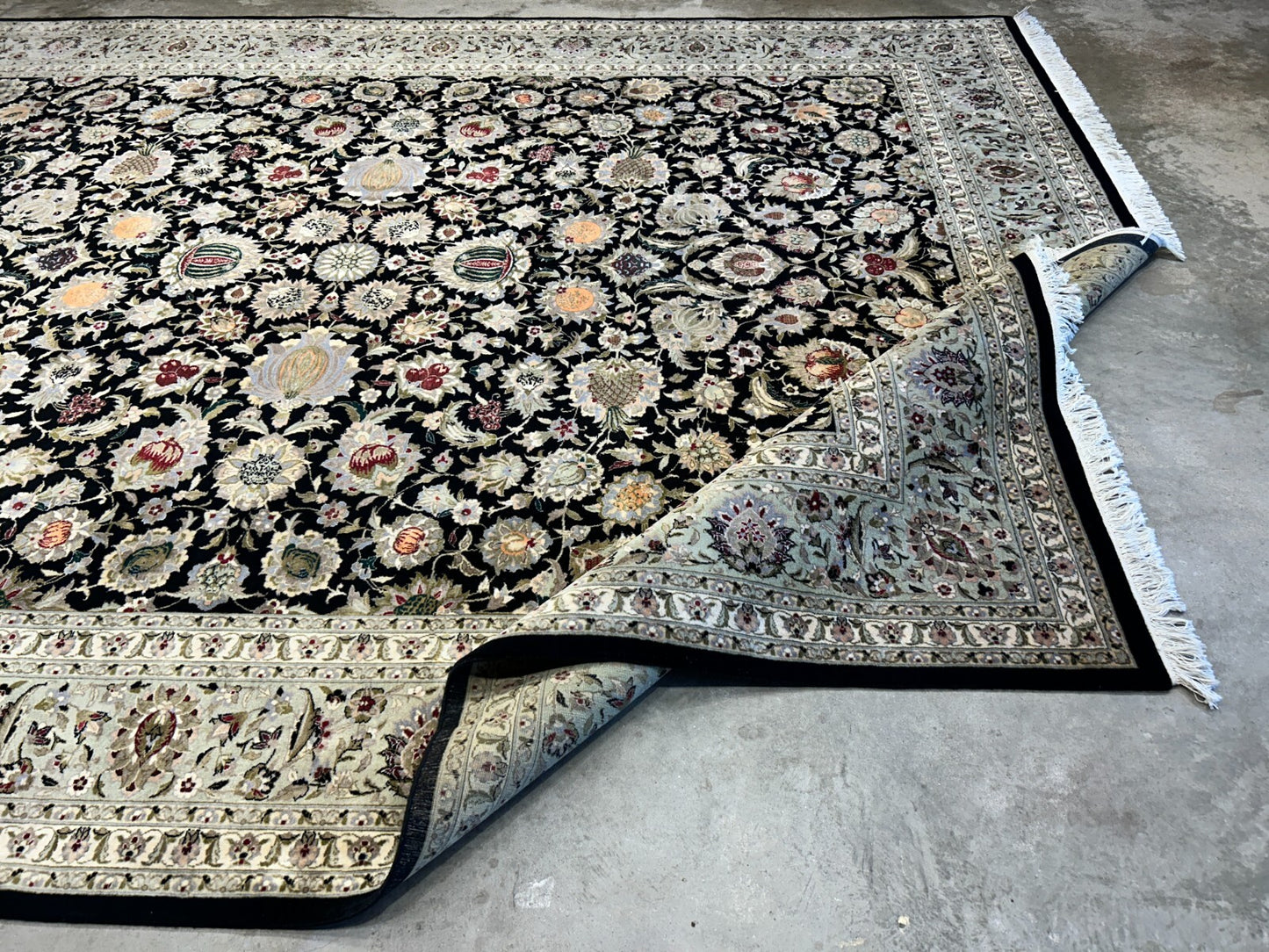 9'x12' Hand-Knotted 100% Wool Pile Sinopersian Carpet - Area Rug