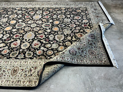 9'x12' Hand-Knotted 100% Wool Pile Sinopersian Carpet - Area Rug