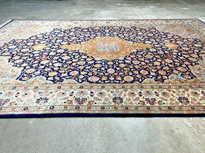 6'1"x9'4" Hand-Knotted 100% Wool Carpet - Pakpersian Kashane Area Rug