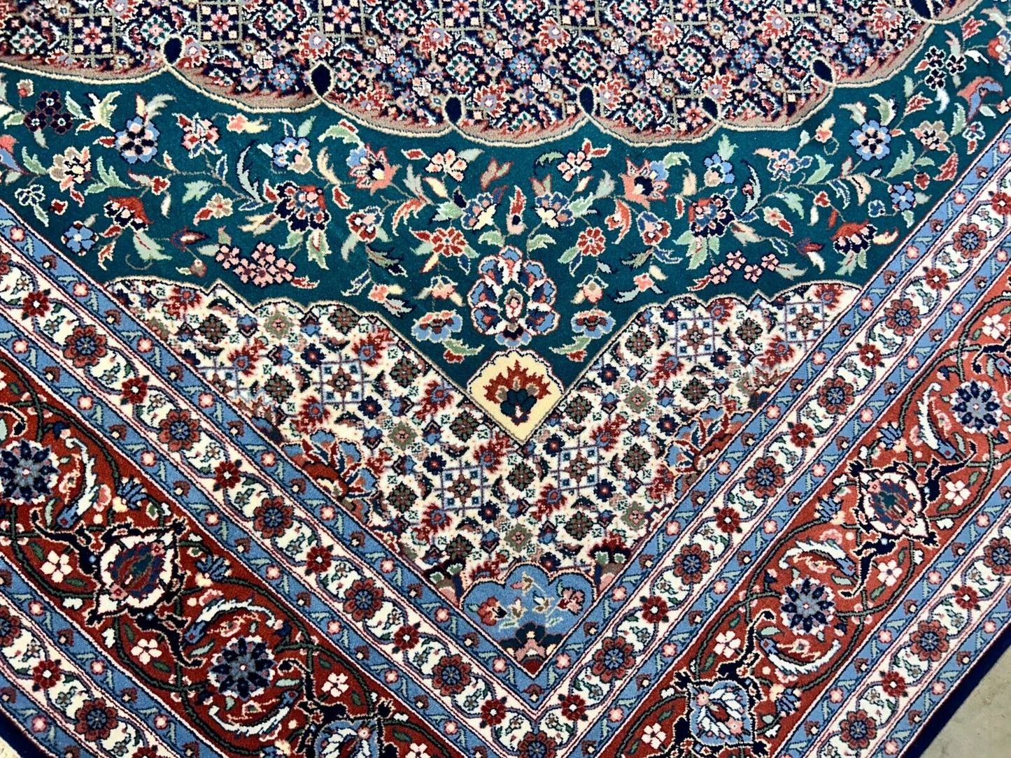 9'x12' Hand-Knotted 100% Wool Pile Sinopersian Carpet - Area Rug