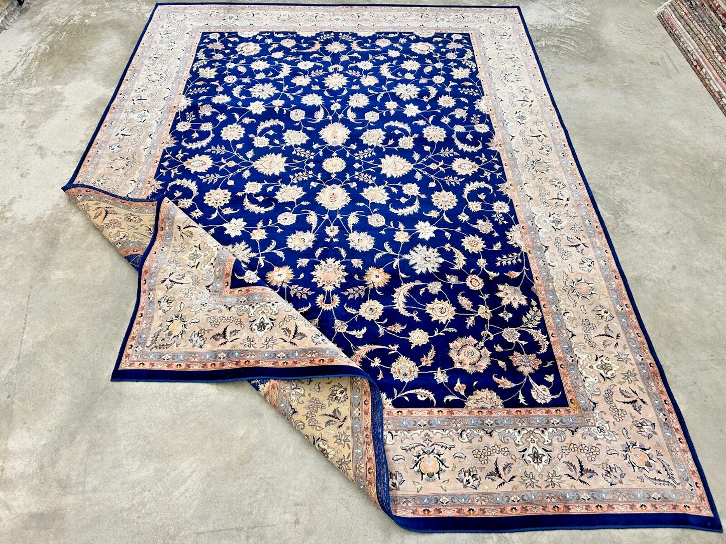 9'x12'3" Hand-Knotted 100% Lamb Wool Sinopersian Rug