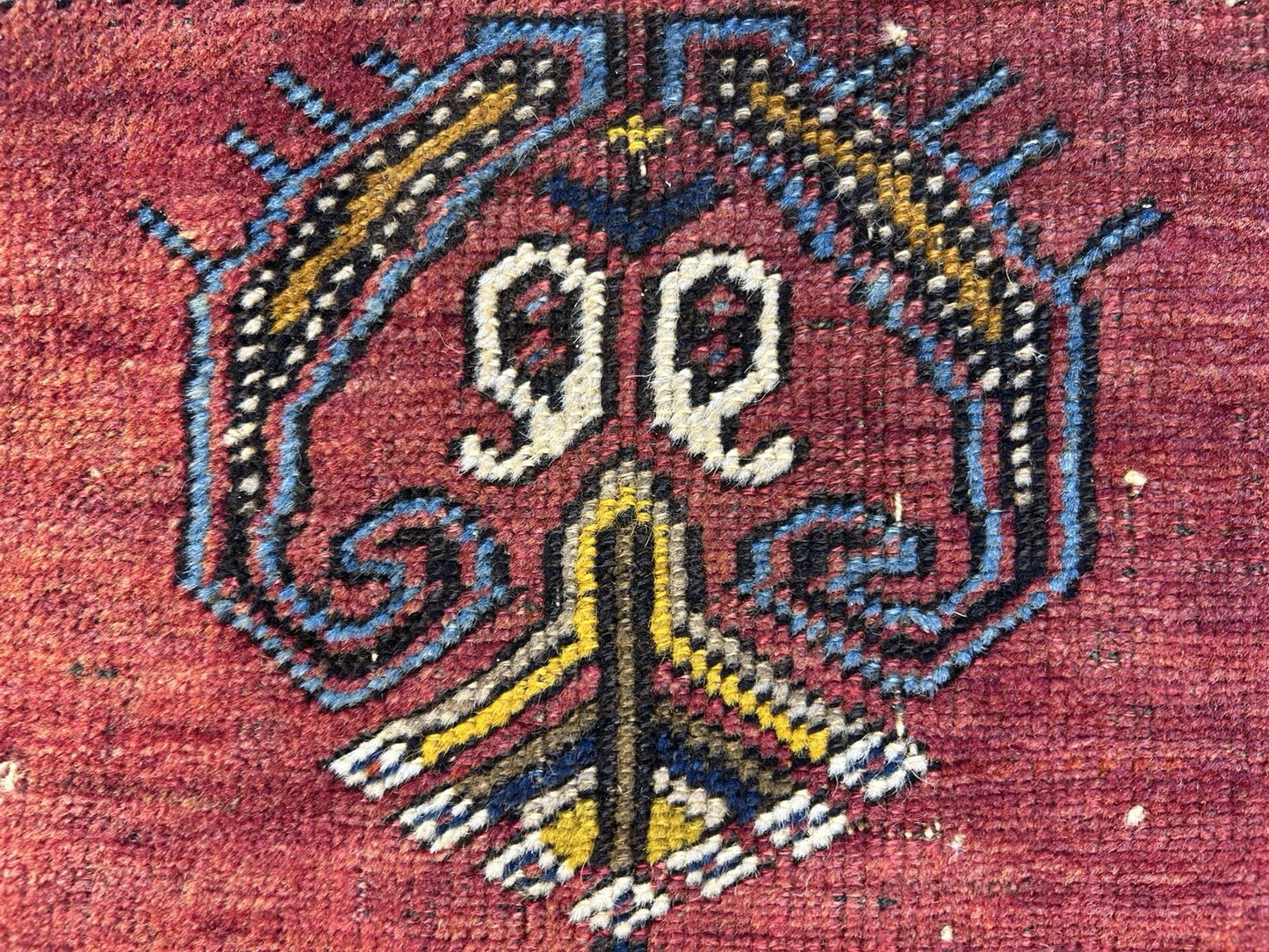 4'2"x8'1" Antique Hand-Knotted 100% Wool Pile Kazak Caucasian Area Rug - Carpet