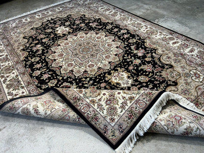 6'x9' Hand-Knotted 100% Wool Pile SinoPersian Carpet - Area Rug