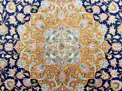 6'1"x9'4" Hand-Knotted 100% Wool Carpet - Pakpersian Kashane Area Rug