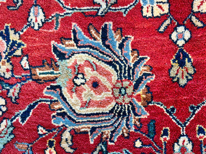 9'3"x12'6" Hand-Knotted 100% Wool Pile Mashade Rug