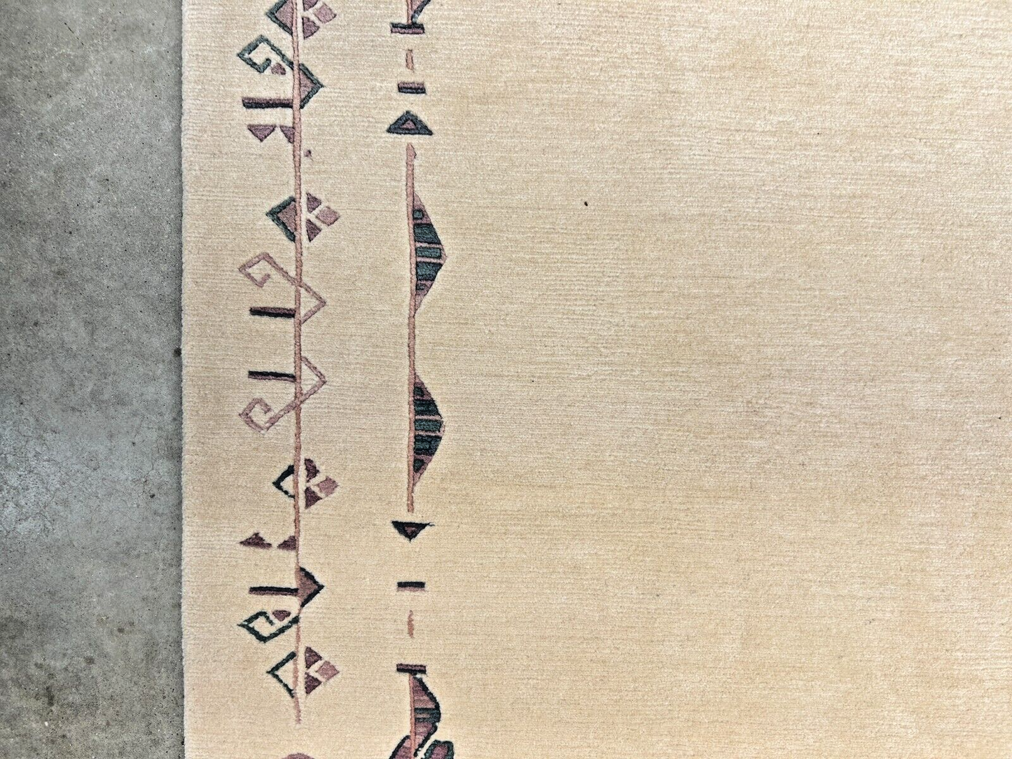 6'7"x9'10" Hand-Knotted 100% Wool Pile Indo-Nepali Carpet - Area Rug