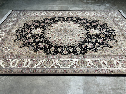 6'x9' Hand-Knotted 100% Wool Pile SinoPersian Carpet - Area Rug