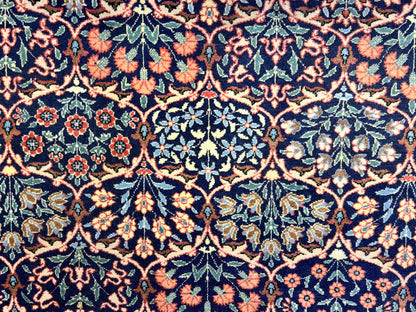 6'8"x9'9" Hand-Knotted 100% Wool Pile Hereke Carpet - Area Rug