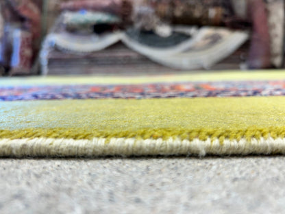 8'2"x11'3" One-of-a-Kind Hand-Knotted 100% Wool Pile Tabrize Carpet - Area Rug