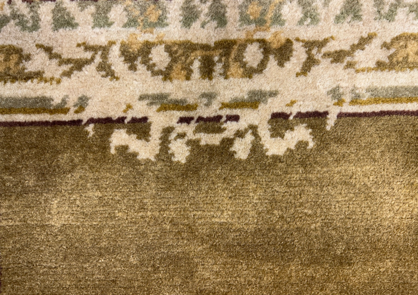 2'11"x5'1" Hand-Knotted 100% Wool Pile Oriental Area Rug - Carpet