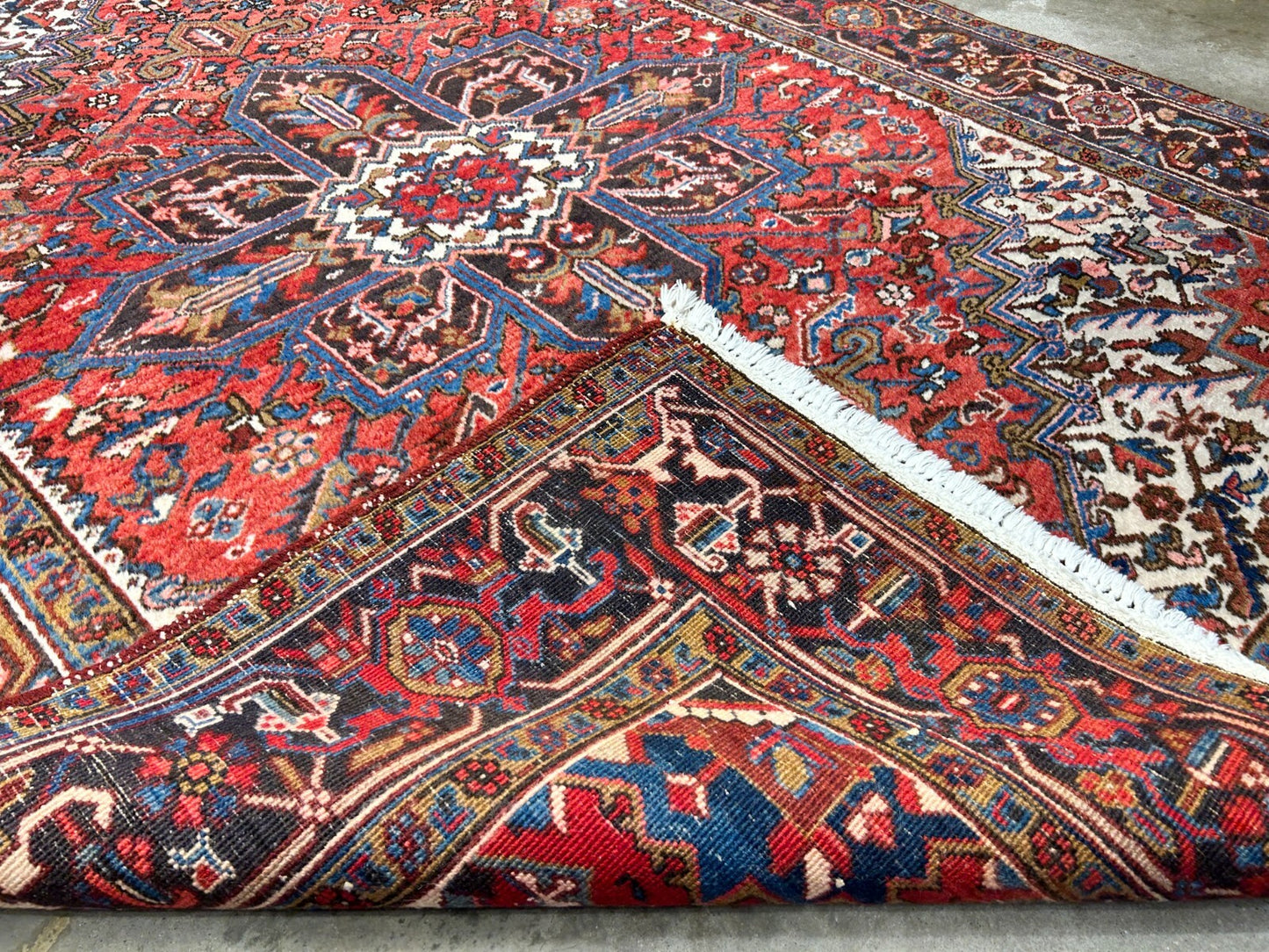 6'6"x8'10" Hand-Knotted 100% Wool Herize Carpet - Area Rug