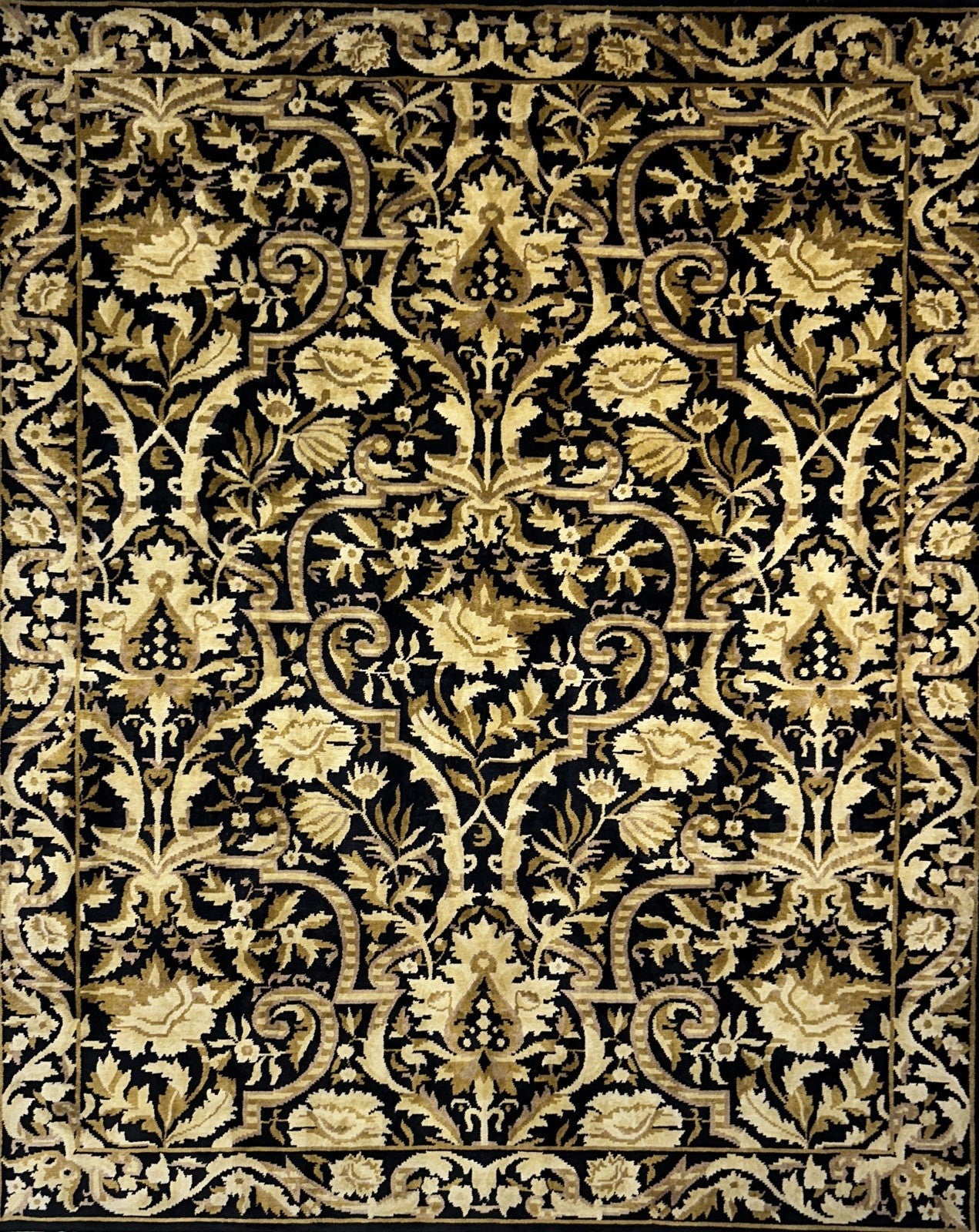 8’x10’ Hand-Knotted 100% Wool Pile Oriental Area Rug - Carpet