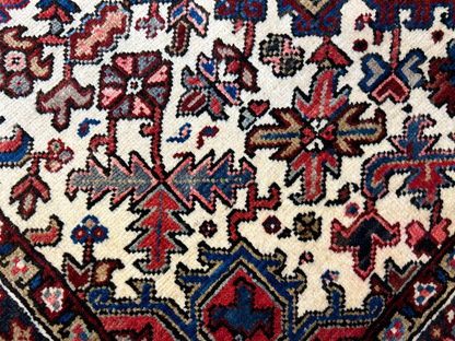 6'7"x9'7" Hand-Knotted 100% Lamb Wool Herize Carpet - Area Rug