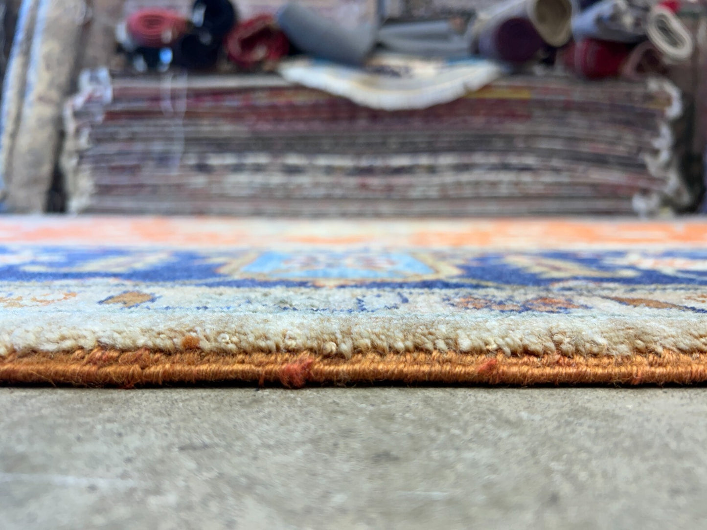 9'x12' Hand-Knotted 100%  Wool Pile IndoSerapi Rug