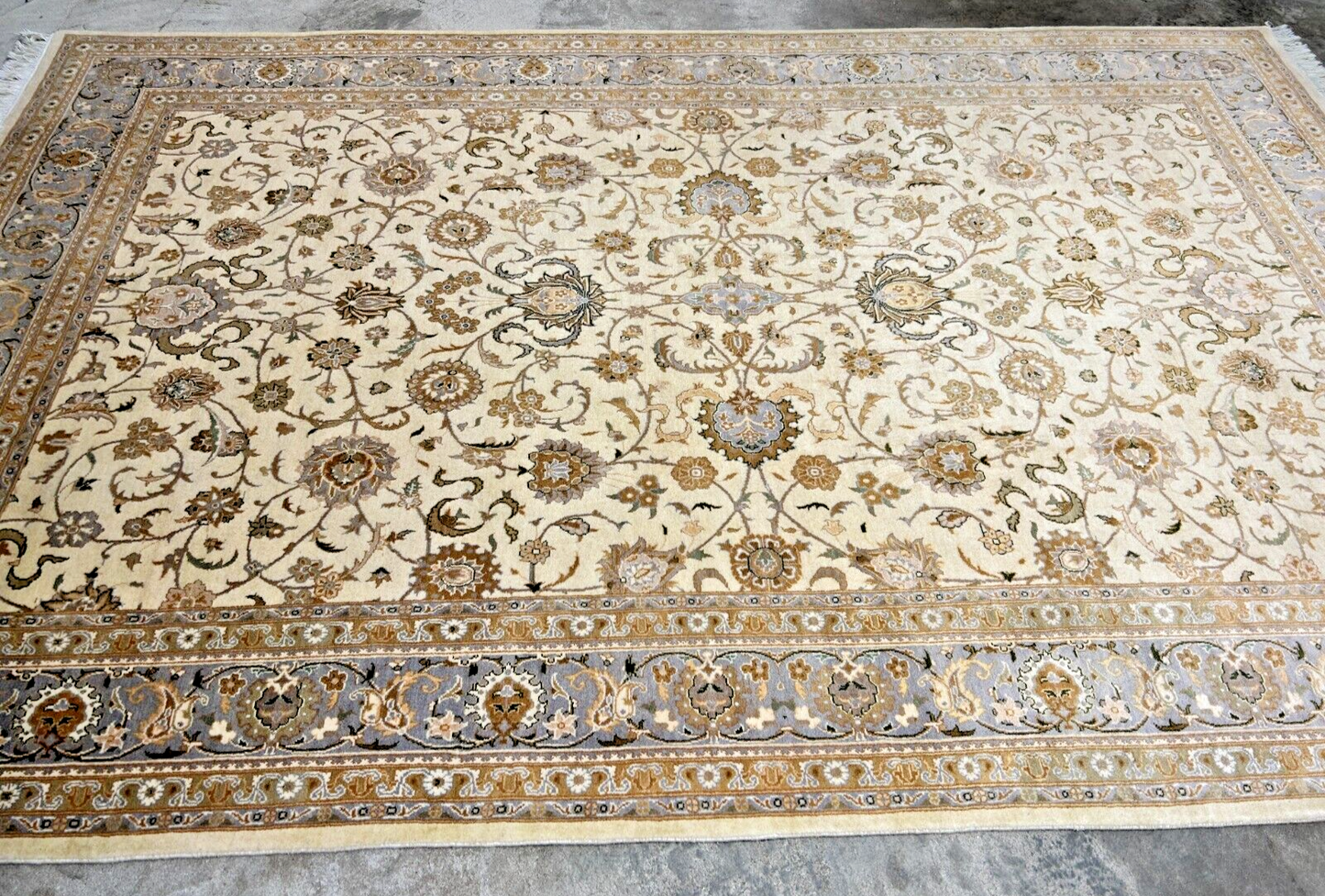 6'x 9' Hand-Knotted 100% Wool Carpet - Pakistan Kashane Area Rug