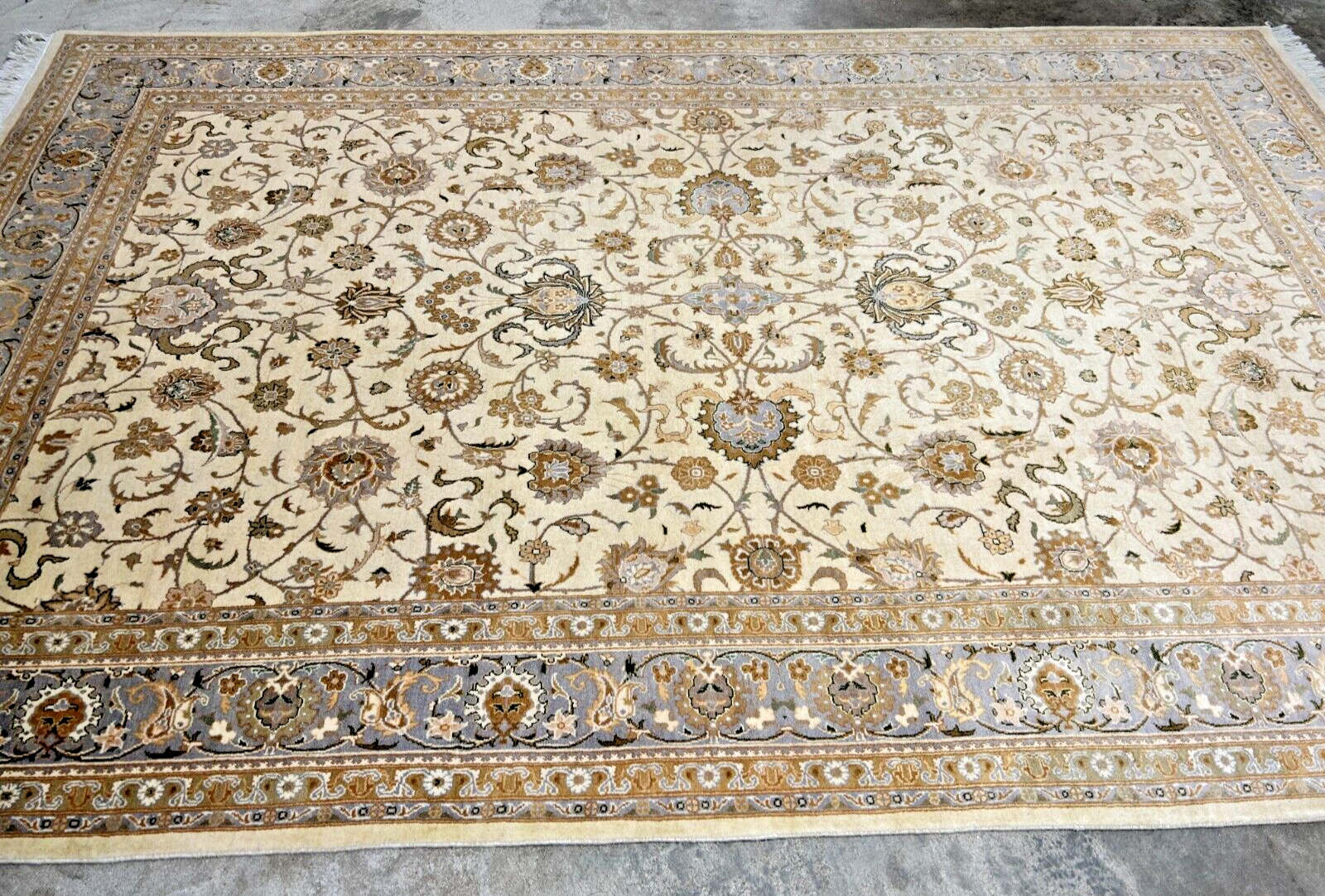 6'x 9' Hand-Knotted 100% Wool Carpet - Pakistan Kashane Area Rug