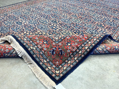 6'8"x9'9" Hand-Knotted 100% Wool Pile Hereke Carpet - Area Rug