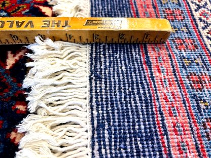 10'5"x14' Hand-Knotted 100% Wool Pile All-over Herati Rug