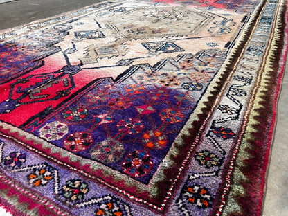 5'1" x 8'10" Hand-Knotted 100% Lamb Wool Carpet - Mousele Area Rug