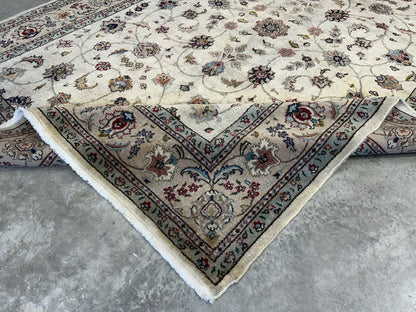 7’x9’11” Vintage Hand-Knotted 100% Wool Pile Tabrize Area Rug - Carpet