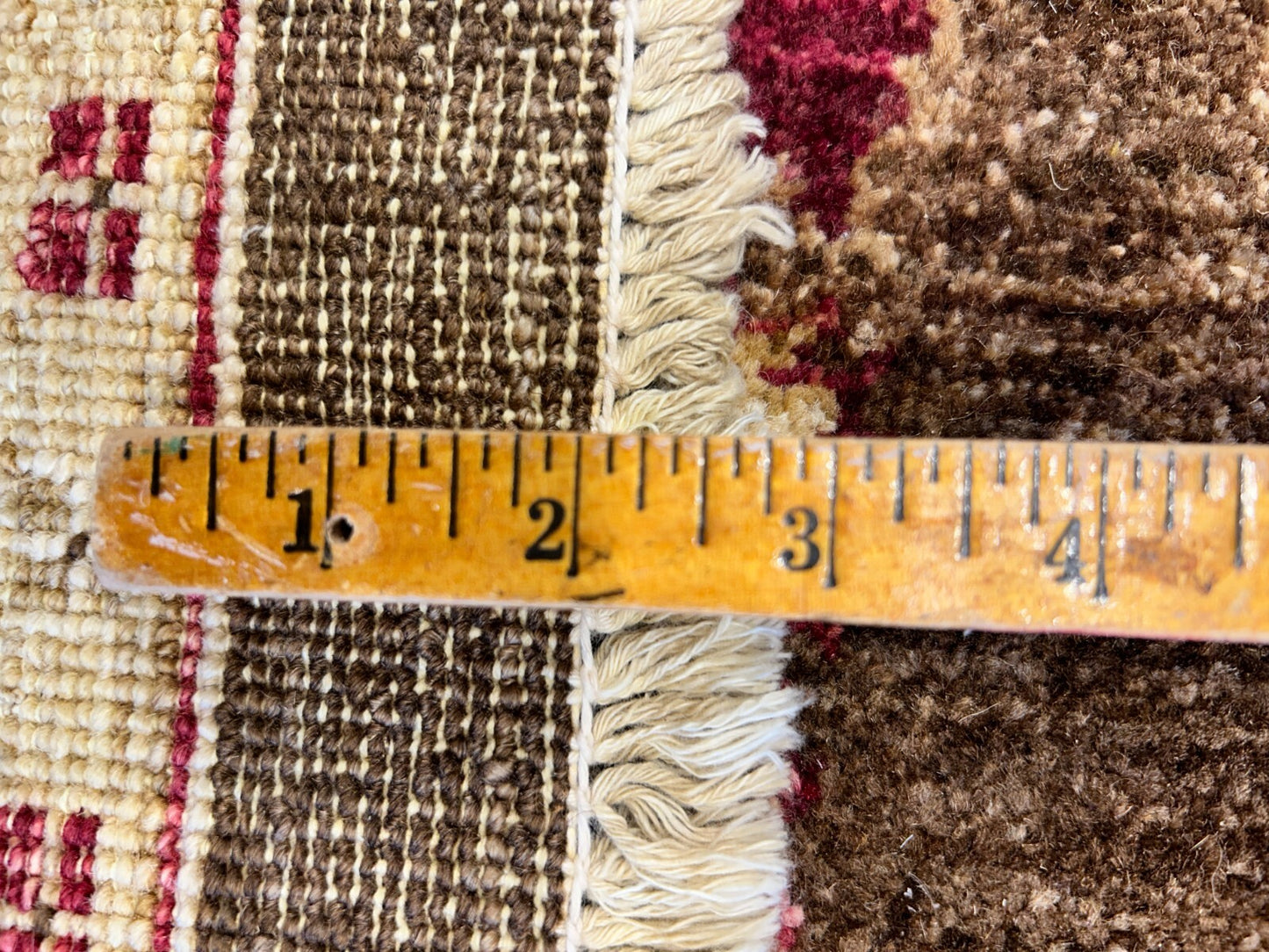 9'3"x12' Hand-Knotted 100% Wool Pile Agra Design Carpet - Area Rug