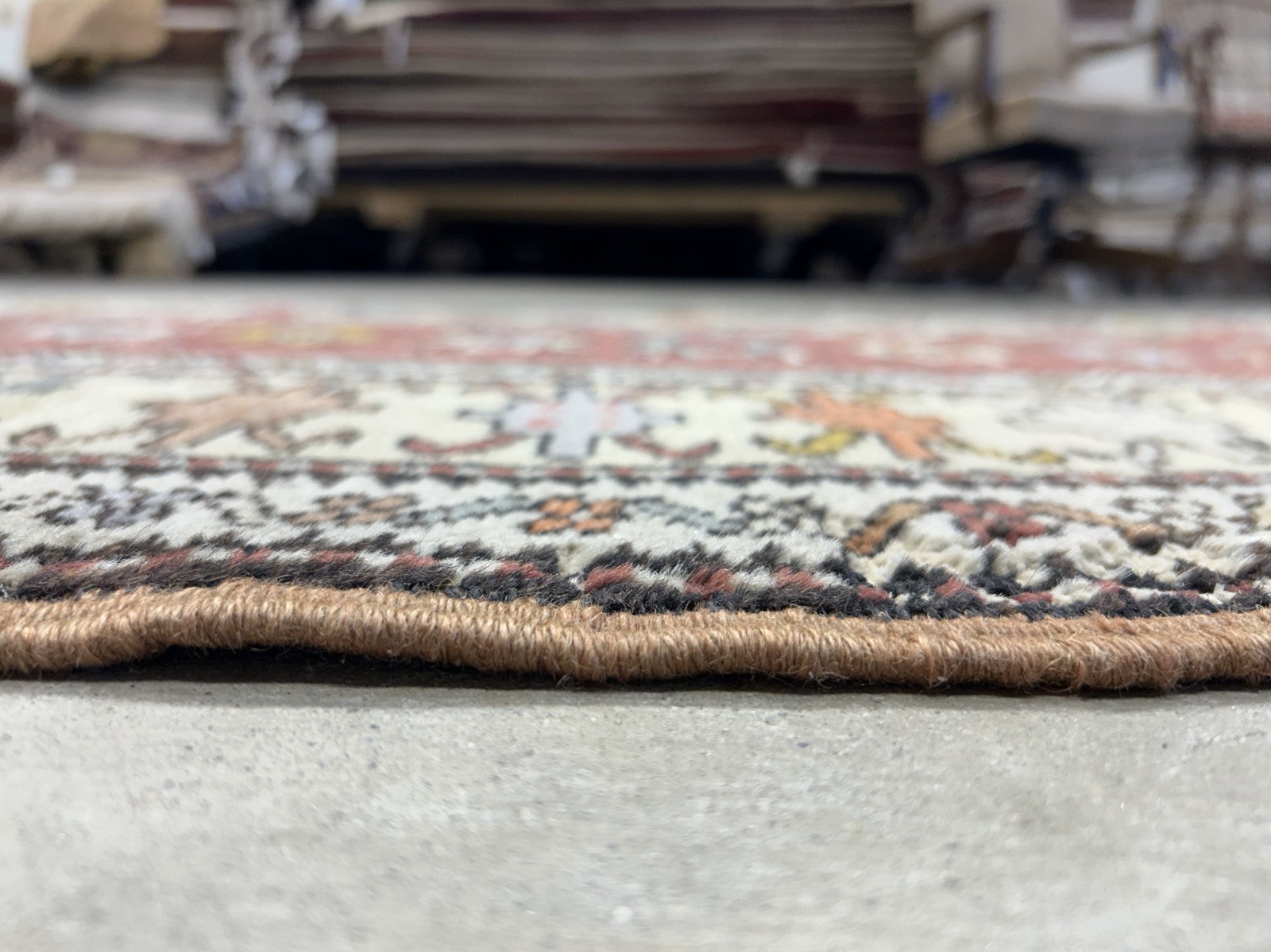 3'x5' Antique Hand-Knotted 100% Wool Pile Caucasian Area Rug - Carpet