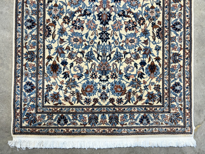 3'x5' Hand-Knotted 100% Wool Pile Oriental Rug