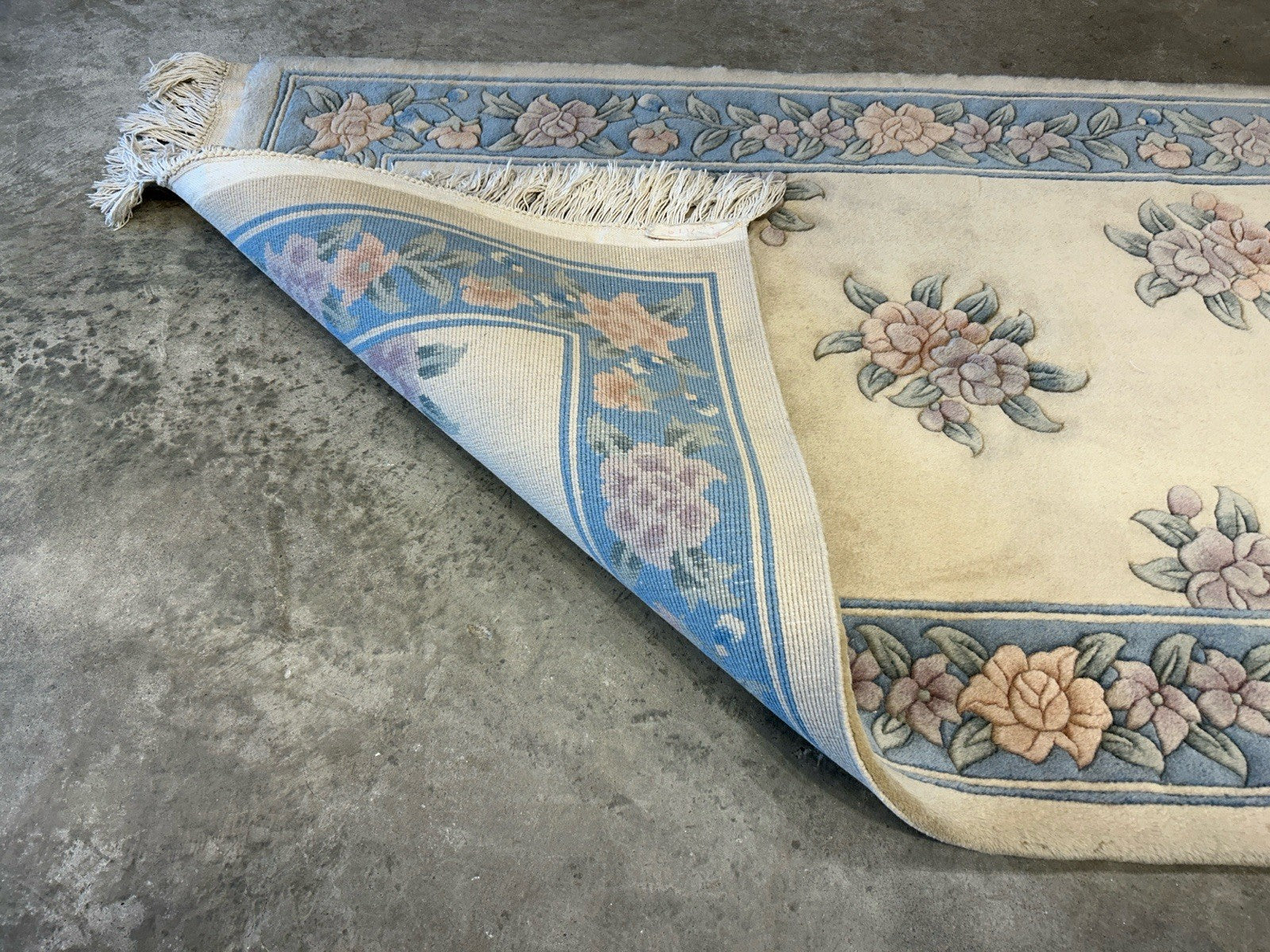 3’x5’ Hand-Knotted 100% Wool Pile Oriental Area Rug - Carpet