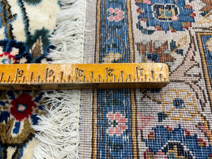 10'5"x13'8" Hand-Knotted 100% Wool Pile All-over Kashane Rug