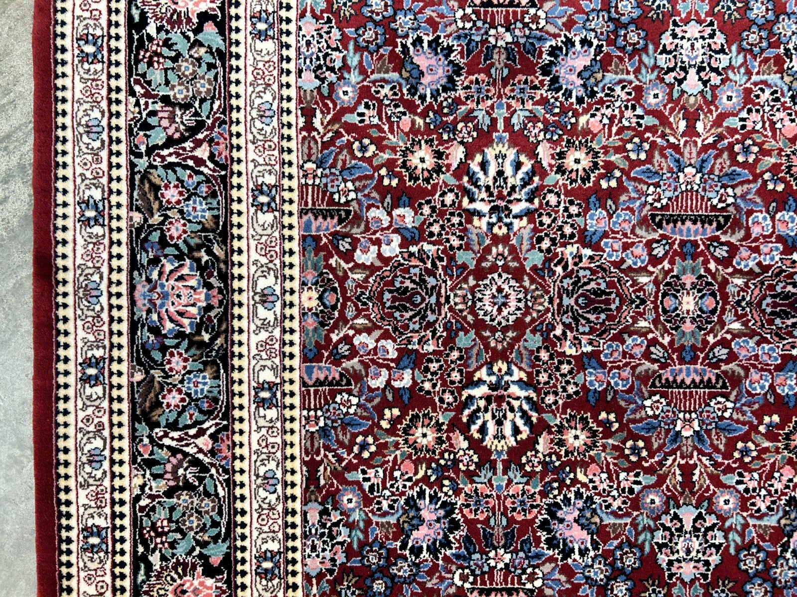 5'9"x8'9" Hand-Knotted 100% Wool Pile SinoPersian Carpet - Area Rug