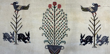 6’5”x9’6” Hand-Knotted 100% Wool Pile Oriental Area Rug - Carpet