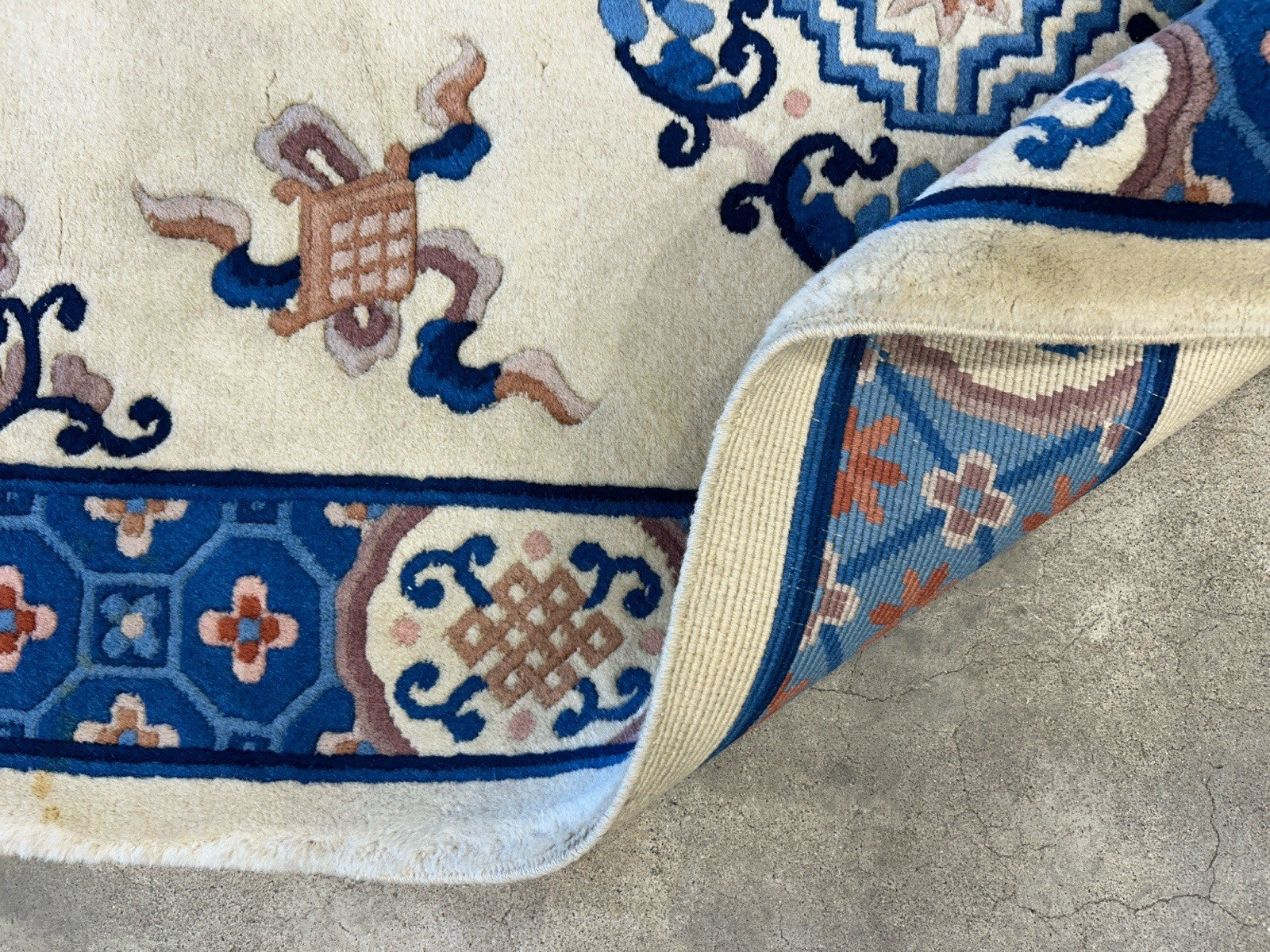 3’1”x5’2” Hand-Knotted 100% Wool Pile Oriental Area Rug - Carpet