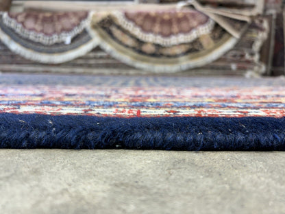 7’11”x10’ Vintage Hand-Knotted 100% Wool Pile Oriental Area Rug - Carpet