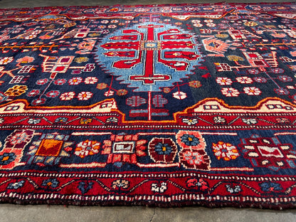 5'4" x 10'0" Hand-Knotted 100% Wool Pile Tuyserkan Area Rug - Carpet