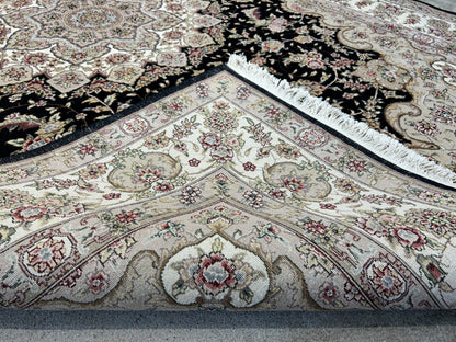 6'x9' Hand-Knotted 100% Wool Pile SinoPersian Carpet - Area Rug