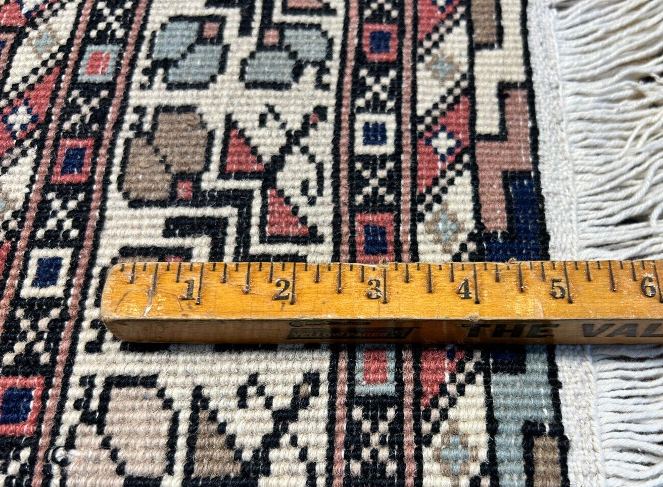 6'2"x9'0" Hand-Knotted 100% Wool Pile Indian Serapi Carpet - Area Rug