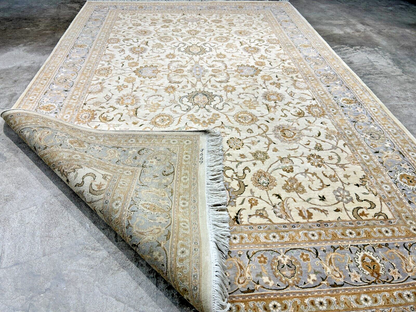 6'x 9' Hand-Knotted 100% Wool Carpet - Pakistan Kashane Area Rug