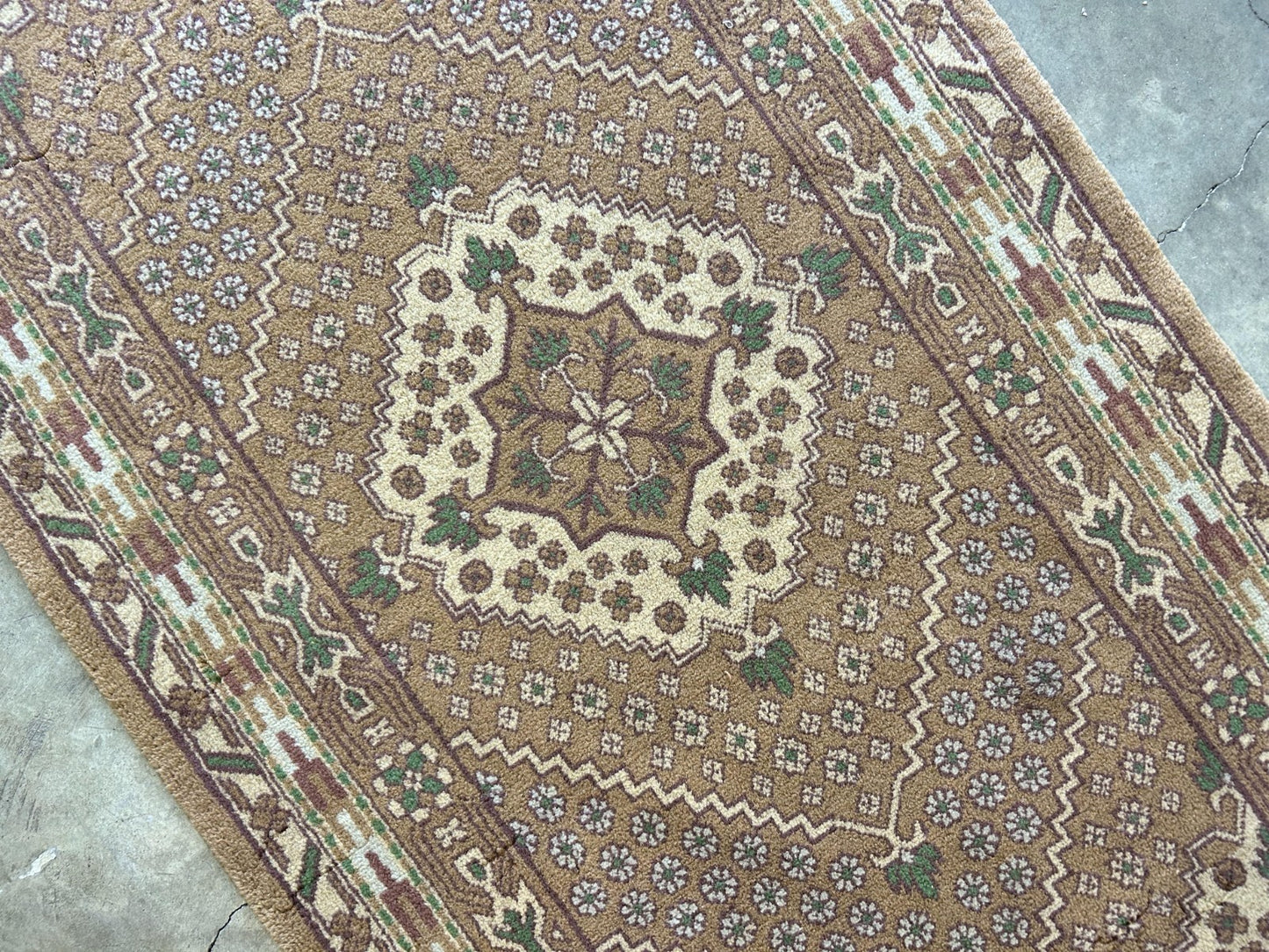 3'x6' Hand-Knotted 100% Wool Pile Oriental Area Rug - Carpet