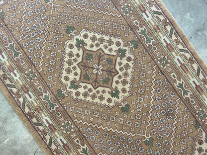 3'x6' Hand-Knotted 100% Wool Pile Oriental Area Rug - Carpet
