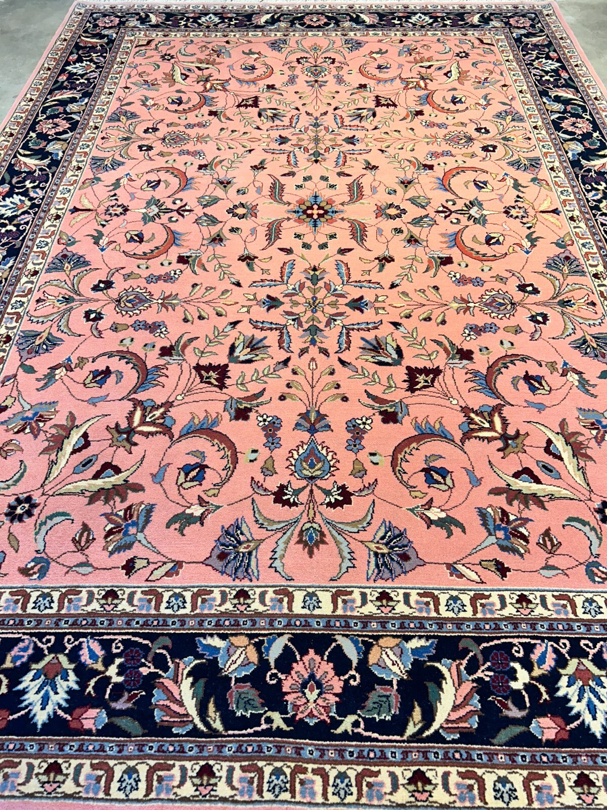 9'x12' Hand-Knotted 100% Wool Pile Romanian Rug