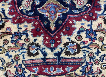 8’2”x11’2” Antique Hand-Knotted 100% Wool Pile Tabrize Area Rug - Carpet