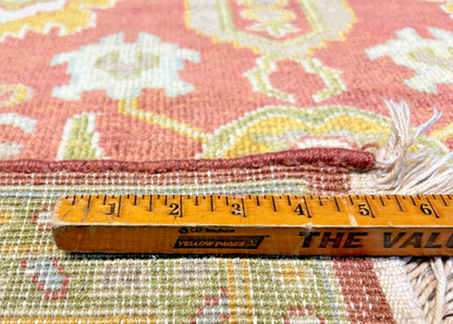 6'2"x8'11" Hand-Knotted 100% Wool Pile India-Farahane Carpet - Area Rug