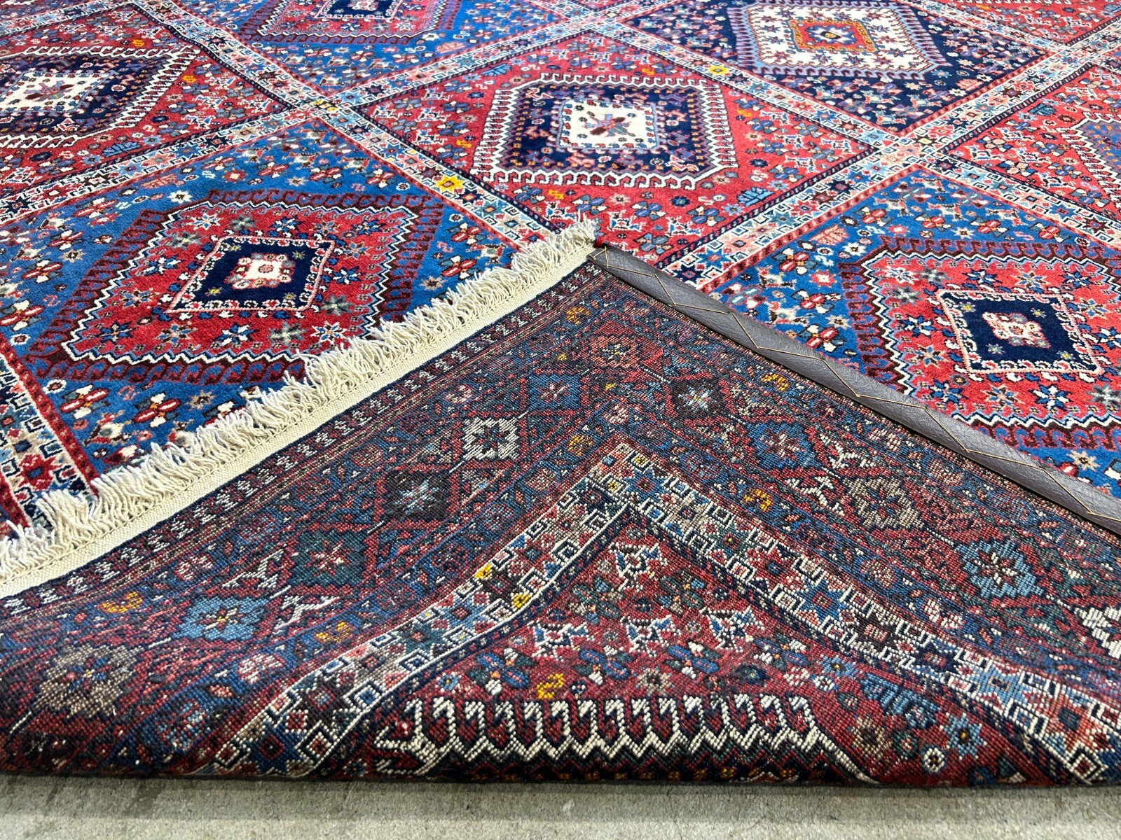 7'x9'7" Hand-Knotted 100% Wool Pile Yalame Carpet - Area Rug