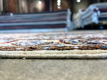 3'x5' Hand-Knotted 100% Kashmiri Silk Oriental Rug