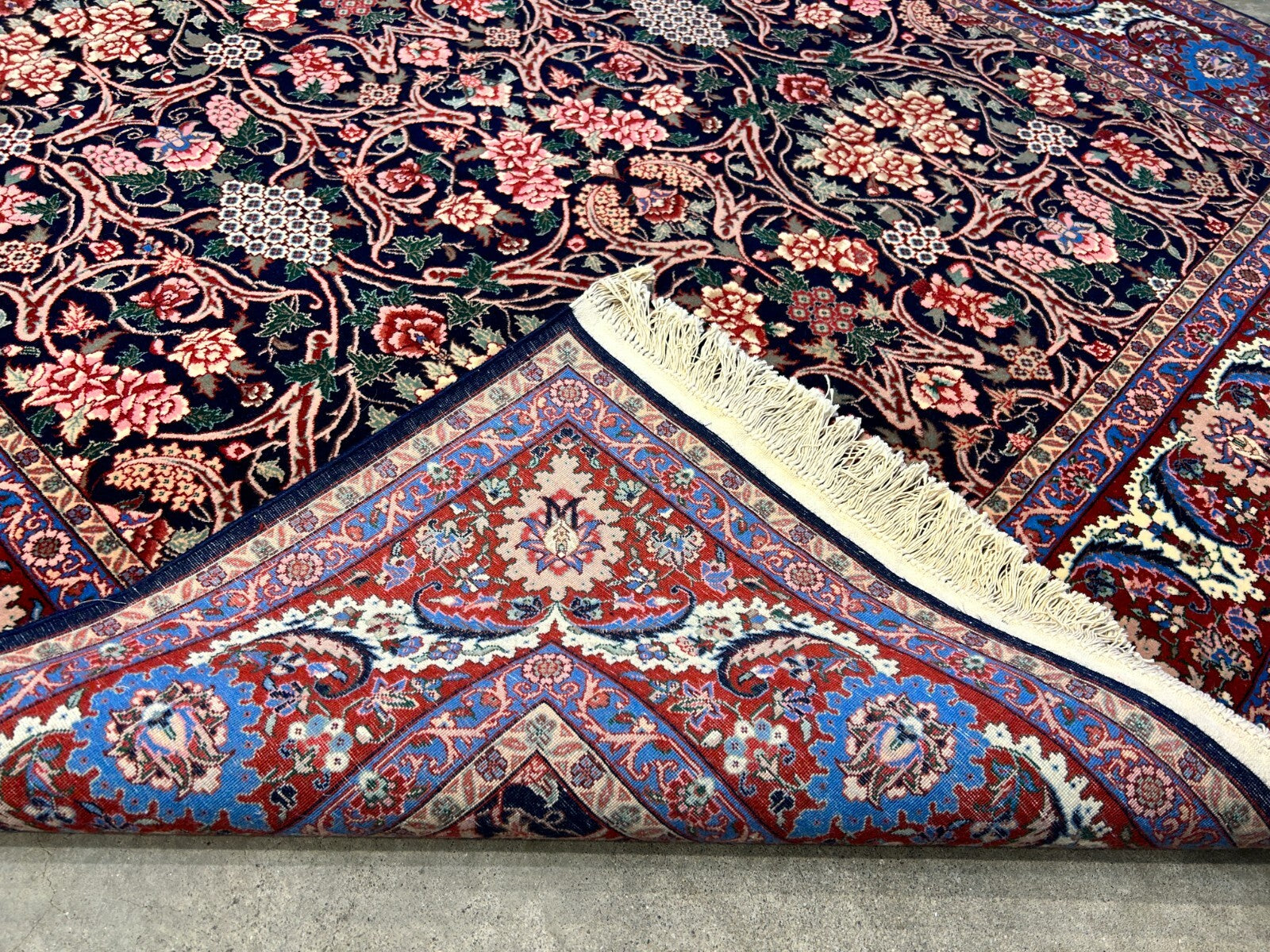 6'x9' Hand-Knotted 100% Wool Pile SinoPersian Carpet - Area Rug