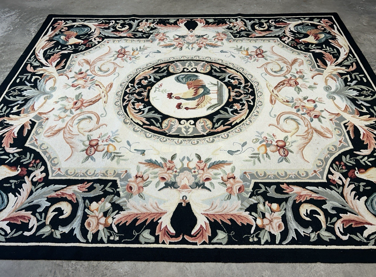 7’10”x9’6” Hand-Tufted 100% Wool Safavieh Area Rug - Carpet