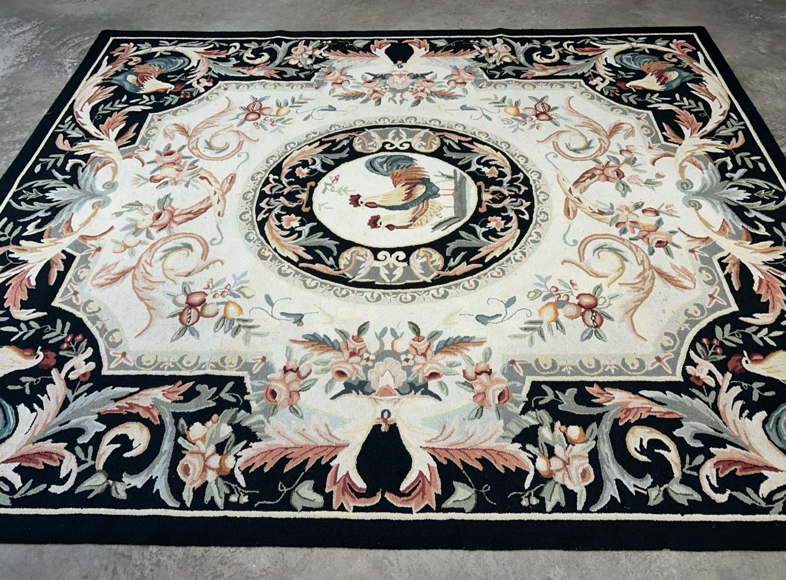 7’10”x9’6” Hand-Tufted 100% Wool Safavieh Area Rug - Carpet