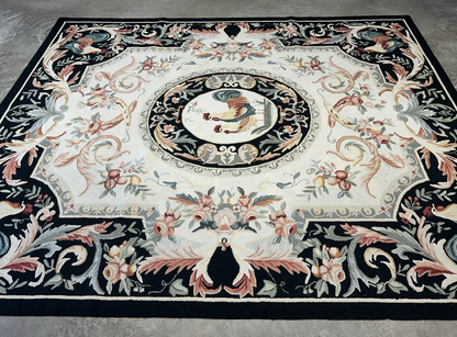 7’10”x9’6” Hand-Tufted 100% Wool Safavieh Area Rug - Carpet