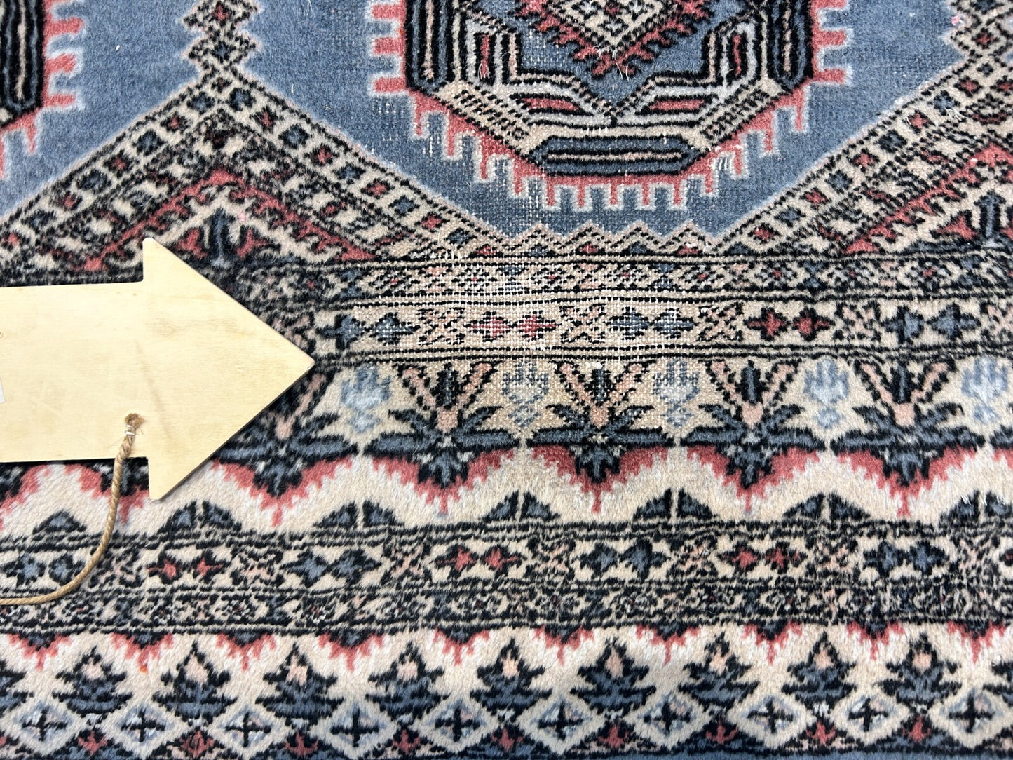 5'3"x7'7" Antique Hand-Knotted Wool Oriental Rug - Area Carpet