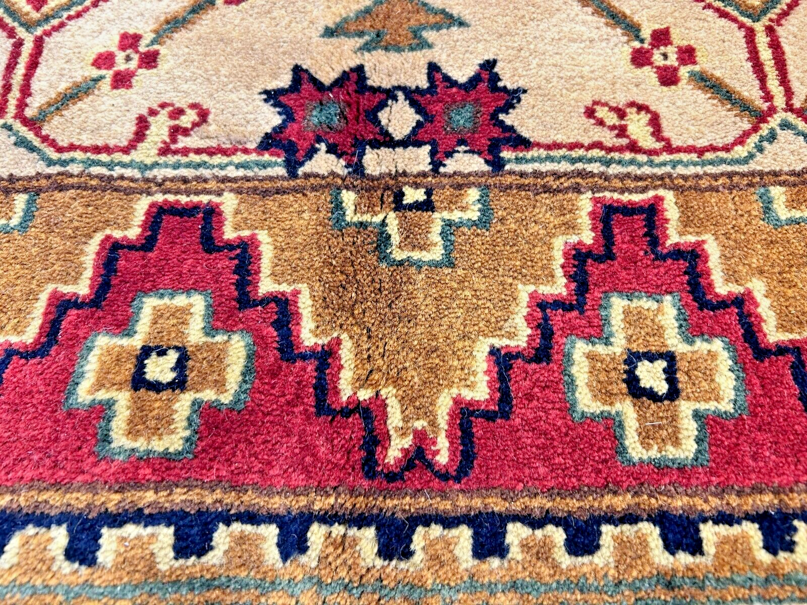 8'11" x 12' Hand-Knotted 100% Wool Carpet - Herize Design Area Rug